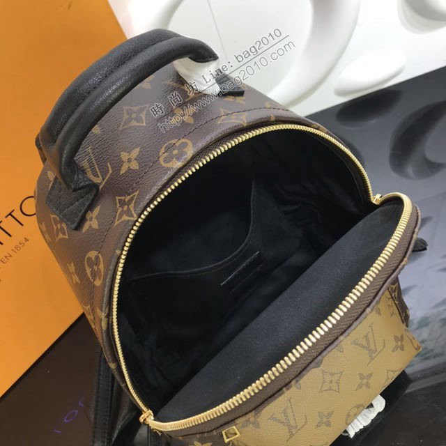 路易威登LV雙肩包 M44871 新潮雙肩包 lv新款老花手提背包 女士後背包  ydh3803